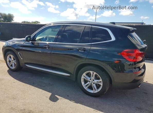 5UXTR7C59KLF27413 2019 BMW X3 Black უკანა მარჯვენა