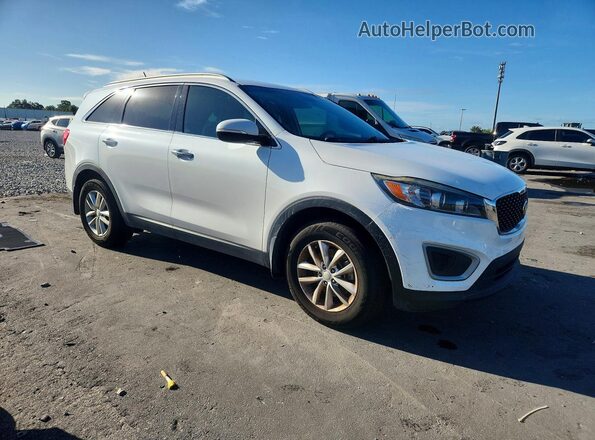 5XYPG4A35HG217575 2017 KIA SORENTO White Դիմացի տեսք