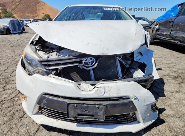 5YFBURHEXGP522619 2016 TOYOTA COROLLA White Rear view