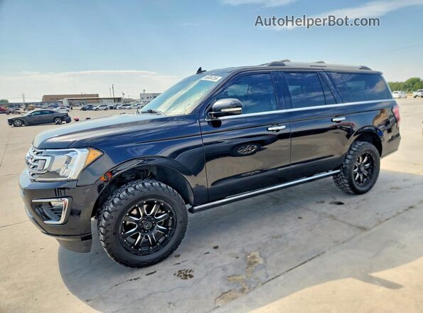 1FMJK1KT2KEA19355 2019 FORD EXPEDITION Black Tył lewy