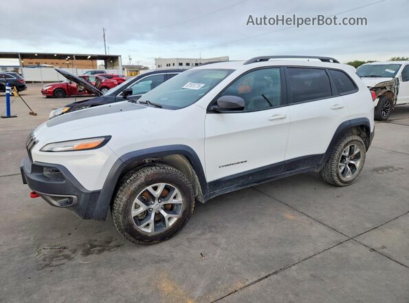 1C4PJMBB6HW614478 2017 JEEP CHEROKEE White უკანა მარცხენა