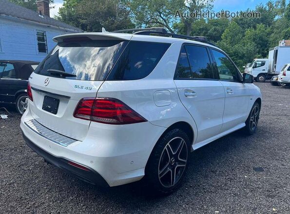 4JGDA6EB5KB18728X 2019 MERCEDES-BENZ GLE White Front view