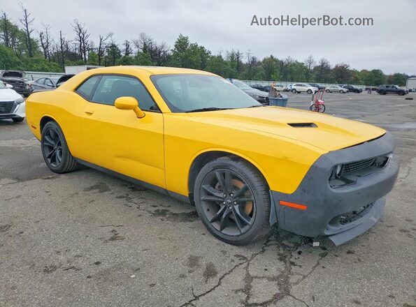 2C3CDZAG1HH503050 2017 DODGE CHALLENGER Yellow Front view