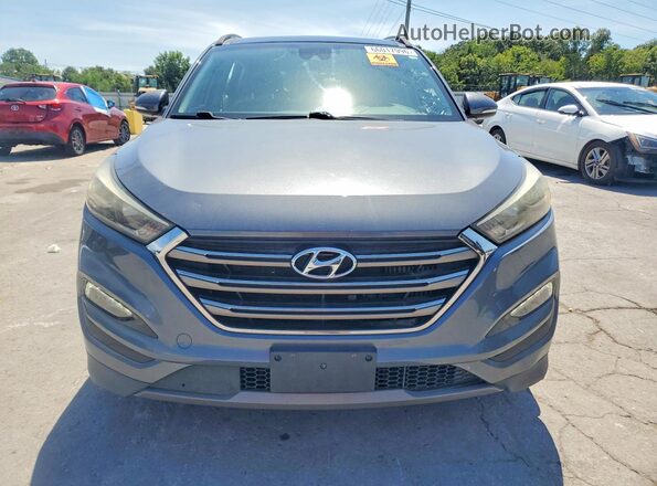KM8J33A26GU209433 2016 HYUNDAI TUCSON Gray Հետևի տեսք