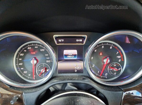 4JGDA5JB9GA622947 2016 MERCEDES-BENZ GLE Black Widok tylnych siedzeń