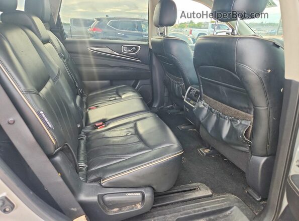 5N1DL0MN6KC527679 2019 INFINITI QX60 Silver Vista del compartimento del motor