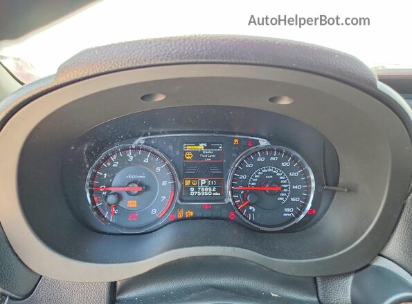 JF1VA1L63J8834295 2018 SUBARU WRX White Vista de los asientos traseros