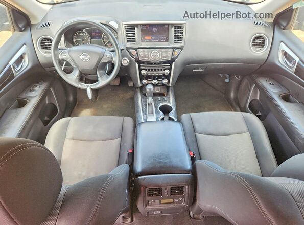 5N1DR2MN1JC623437 2018 NISSAN PATHFINDER Gray Instrument cluster view