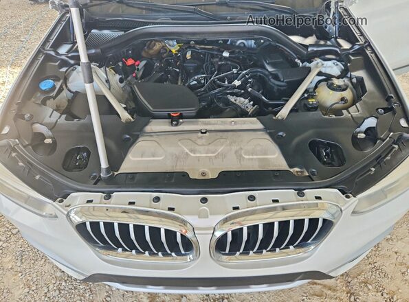 5UXTR7C53KLR45012 2019 BMW X3 White VIN sticker view