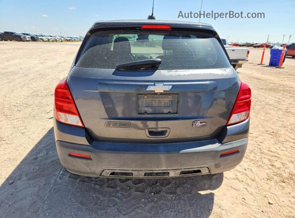 3GNCJKSB1GL158775 2016 CHEVROLET TRAX Gray Widok wnętrza z przodu