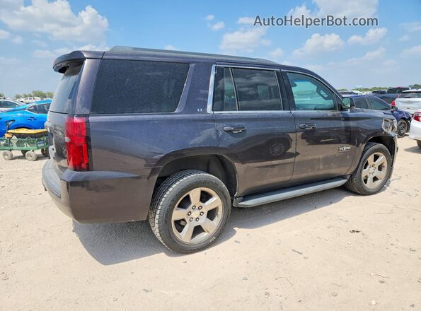 1GNSCBKC1JR135110 2018 CHEVROLET TAHOE Gray Delantero derecho