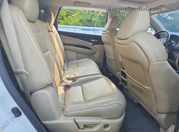 5J8YD4H31HL002834 2017 ACURA MDX White Շարժիչի բաժամունքի տեսք