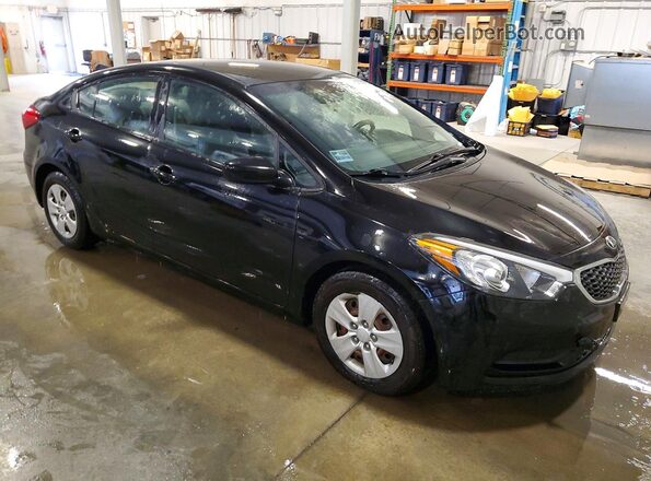 KNAFK4A64G5486305 2016 KIA FORTE Black წინა ხედი