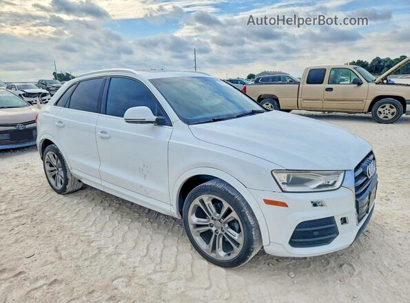 WA1HCCFS5HR000243 2017 AUDI Q3 White წინა ხედი