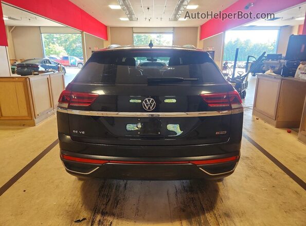 1V21E2CA6LC210853 2020 VOLKSWAGEN ATLAS Black წინა სალონის ხედი