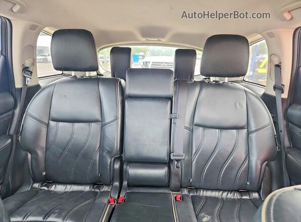 5N1DL0MN6KC527679 2019 INFINITI QX60 Silver Vista interior trasera