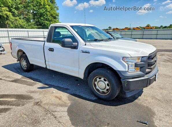 1FTMF1C81HKE03489 2017 FORD F150 White Вид спереду