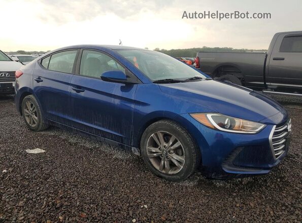 5NPD84LF3HH063559 2017 HYUNDAI ELANTRA Blue Vista frontal