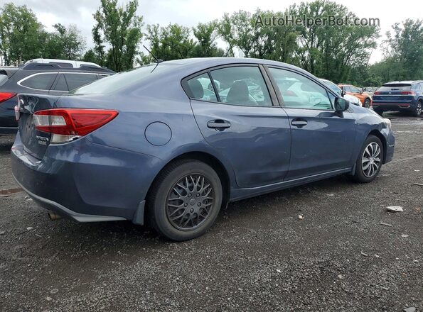 4S3GKAA63H3613144 2017 SUBARU IMPREZA Blue Delantero derecho