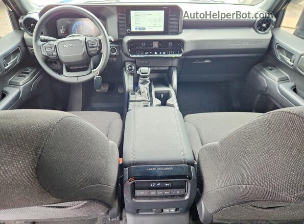 JTEABFAJ4SK047804 2025 TOYOTA LAND Black ხელსაწყოთა პანელის ხედი