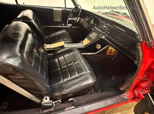 494475H905326 1965 BUICK RIVIERA Red Vista frontal
