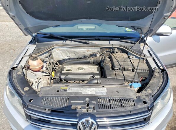WVGBV7AX4GW555132 2016 VOLKSWAGEN TIGUAN Серебряный Вид подкапотного пространства
