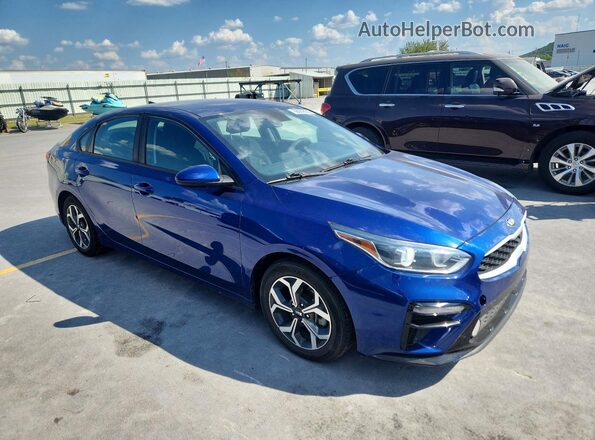 3KPF24AD5KE050478 2019 KIA FORTE Blue Դիմացի տեսք