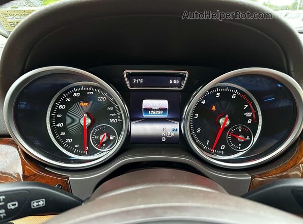 4JGDF6EEXKB238822 2019 MERCEDES-BENZ GLS-CLASS Blue Սարքավորումների վահանակի տեսք