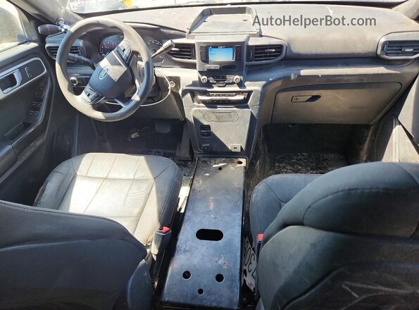 1FM5K8AW2LGC62949 2020 FORD EXPLORER Черный Вид щитка приборов