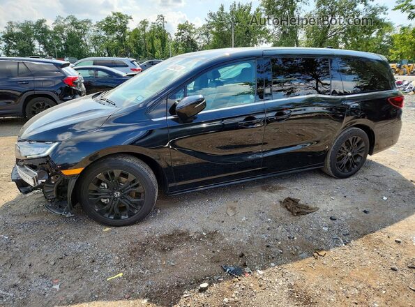 5FNRL6H75SB059715 2025 HONDA ODYSSEY Black Tył lewy