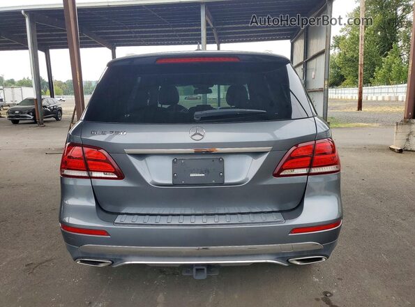 4JGDA5JB5HA861350 2017 MERCEDES-BENZ GLE Gray Widok wnętrza z przodu