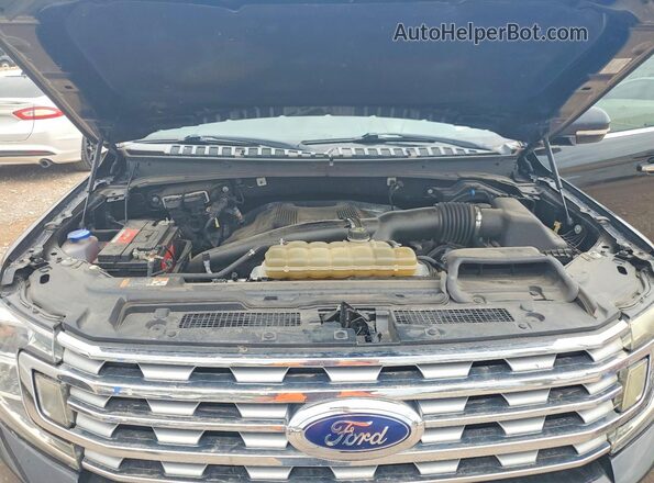 1FMJK2AT8KEA28486 2019 FORD EXPEDITION Black Vista de la etiqueta del VIN