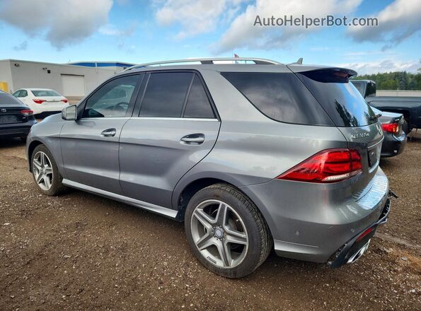 4JGDA2EB4GA648624 2016 MERCEDES-BENZ GLE Silver Trasero izquierdo