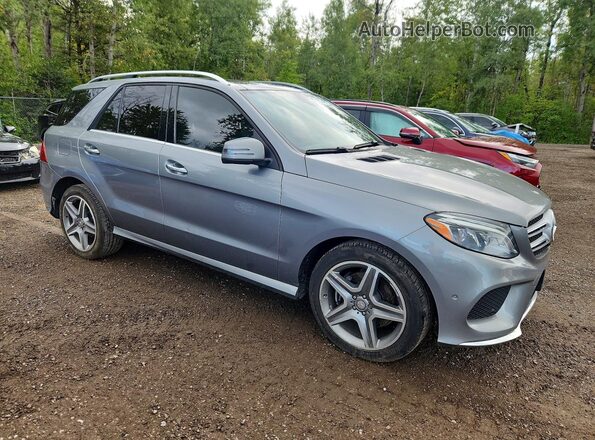 4JGDA2EB4GA648624 2016 MERCEDES-BENZ GLE Silver Delantero derecho