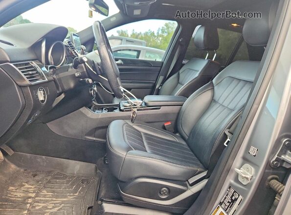 4JGDA2EB4GA648624 2016 MERCEDES-BENZ GLE Silver Vista interior delantera