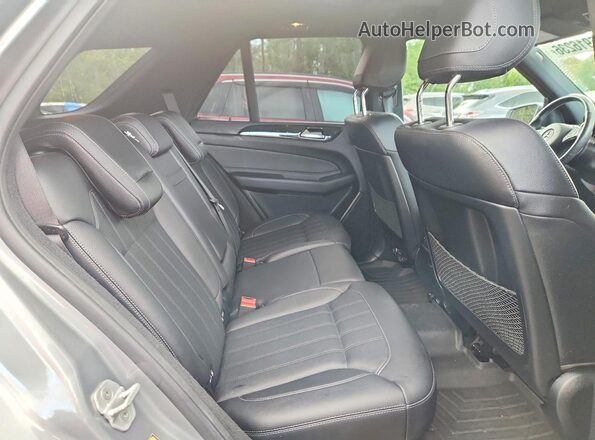 4JGDA2EB4GA648624 2016 MERCEDES-BENZ GLE Silver Vista interior trasera