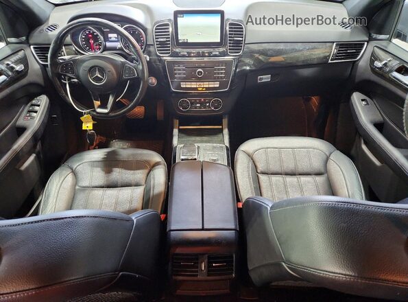 4JGDA5HB0GA707570 2016 MERCEDES-BENZ GLE Gray წინა პანელის ხედი