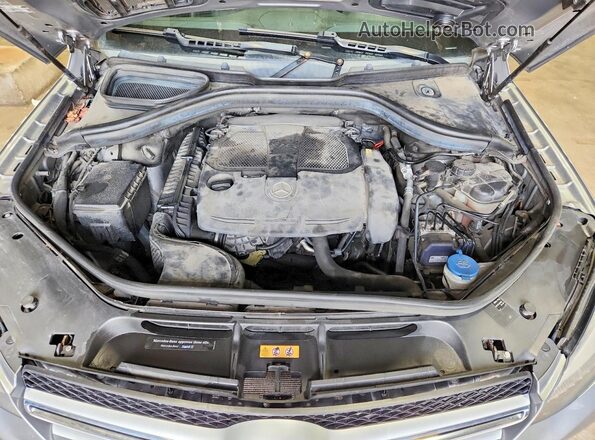4JGDA5HB0GA707570 2016 MERCEDES-BENZ GLE Gray ძრავის განყოფილების ხედი