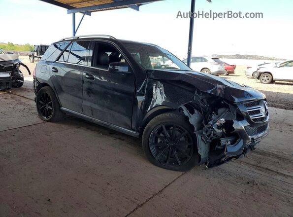 4JGDA5HB1JB199563 2018 MERCEDES-BENZ GLE Black Передня права чверть