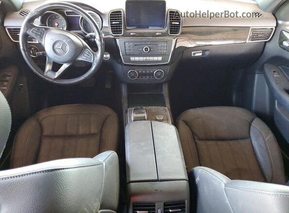 4JGDA5HB1JB199563 2018 MERCEDES-BENZ GLE Black Вид панелі приладів