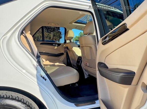 4JGDA5HB2JB108669 2018 MERCEDES-BENZ GLE White Vista trasera