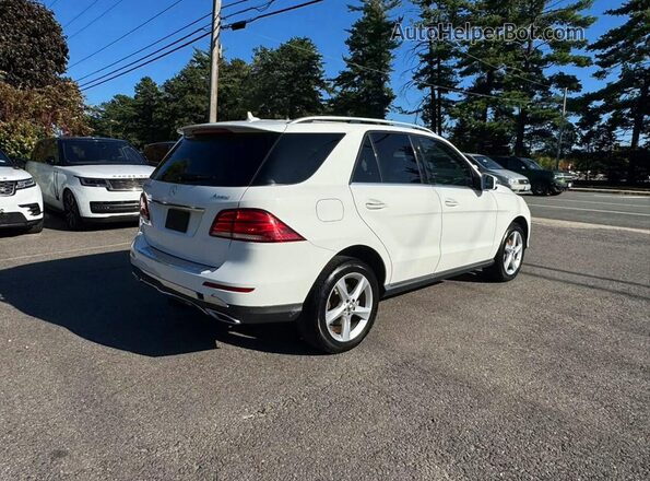 4JGDA5HB2JB108669 2018 MERCEDES-BENZ GLE White Trasero derecho