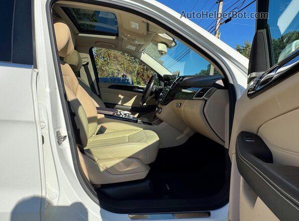 4JGDA5HB2JB108669 2018 MERCEDES-BENZ GLE White Vista frontal