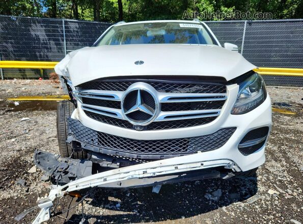 4JGDA5HB2JB203202 2018 MERCEDES-BENZ GLE White Դիմացի տեսք