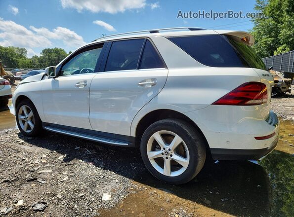 4JGDA5HB2JB203202 2018 MERCEDES-BENZ GLE White Հետևի ձախ