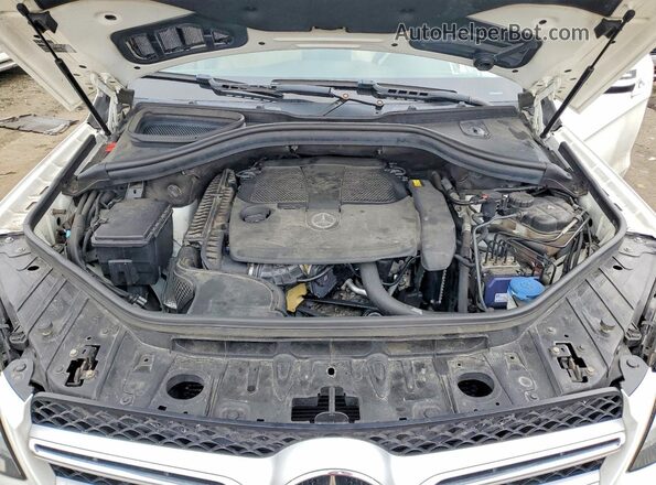 4JGDA5HB3GA762725 2016 MERCEDES-BENZ GLE White Widok komory silnika