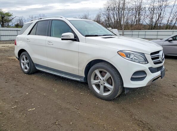 4JGDA5HB3GA762725 2016 MERCEDES-BENZ GLE White Przód prawy
