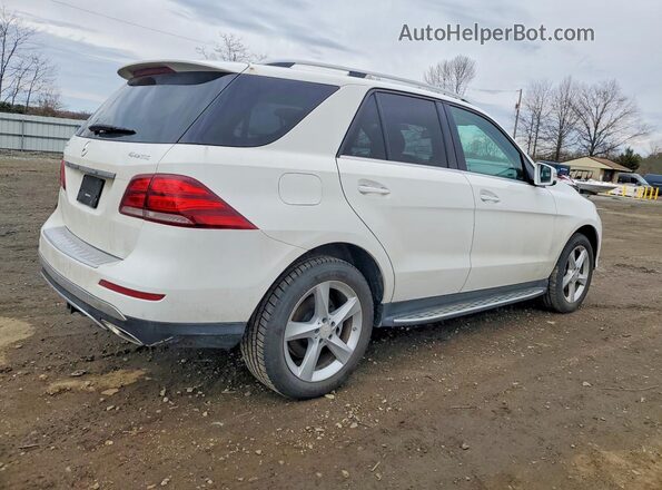 4JGDA5HB3GA762725 2016 MERCEDES-BENZ GLE White Tył prawy