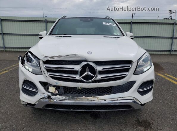 4JGDA5HB4HA924718 2017 MERCEDES-BENZ GLE White Դիմացի տեսք