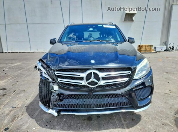 4JGDA5HB5GA731637 2016 MERCEDES-BENZ GLE Черный Вид спереди